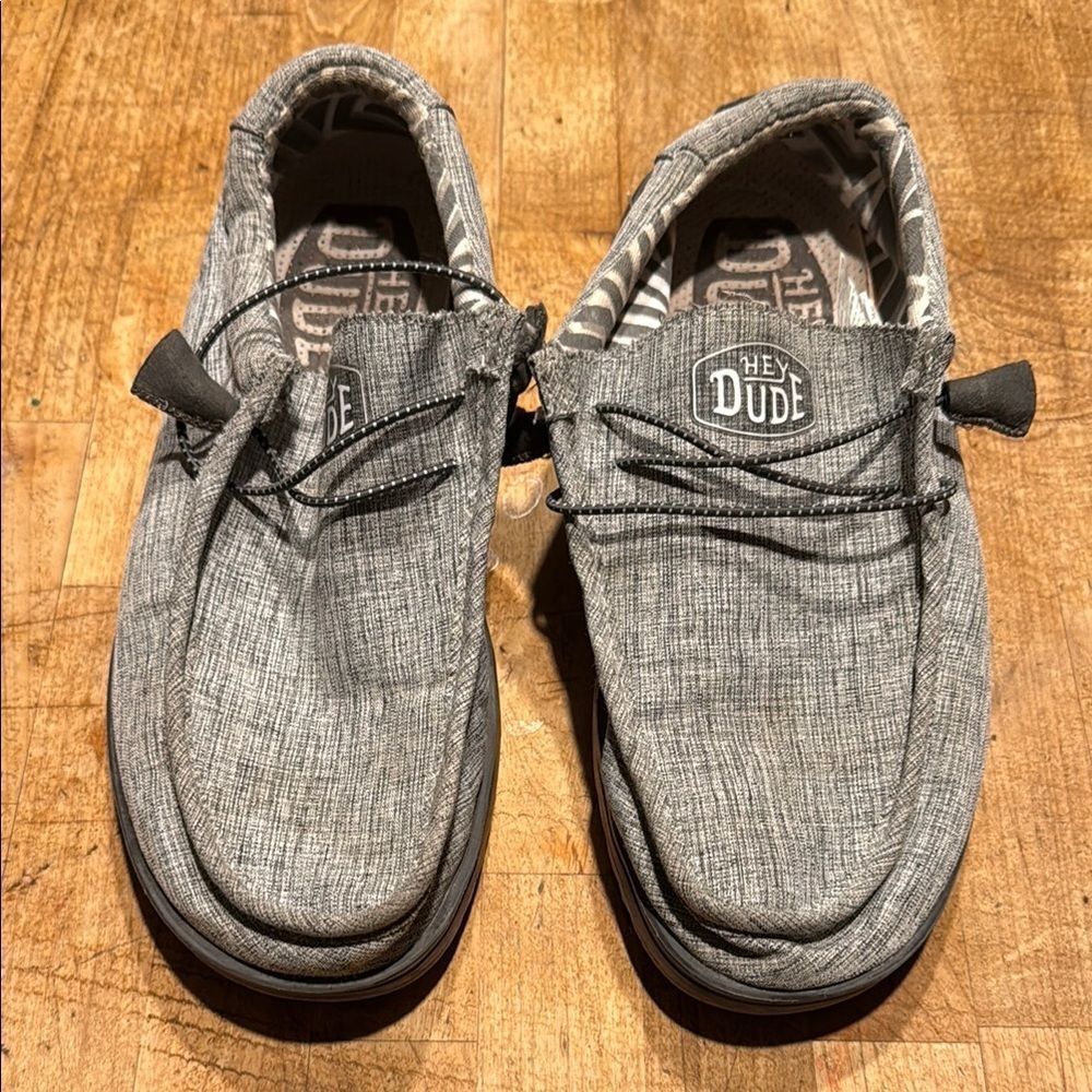 Hey Dude Men's Gray Casual Shoes